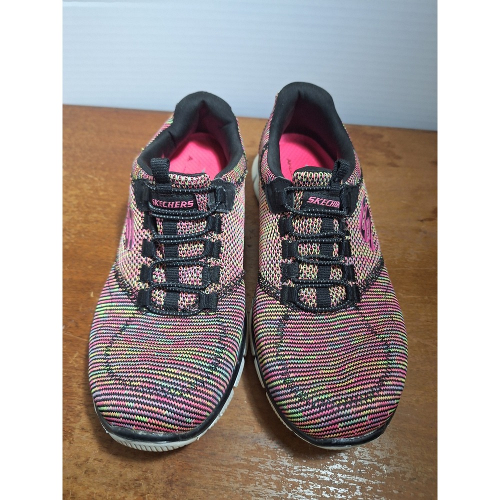 Skechers Flex Appeal 2.0 High Energy Multi Color Sneakers 12815 Womens 7.5